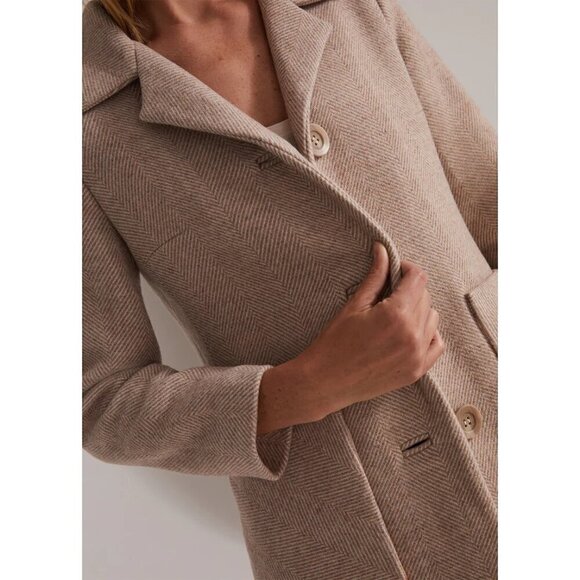 💕FAVORITE DAUGHTER💕 The Pick Me Coat ~ Carmella Twill 8 NWT - Picture 9 of 16